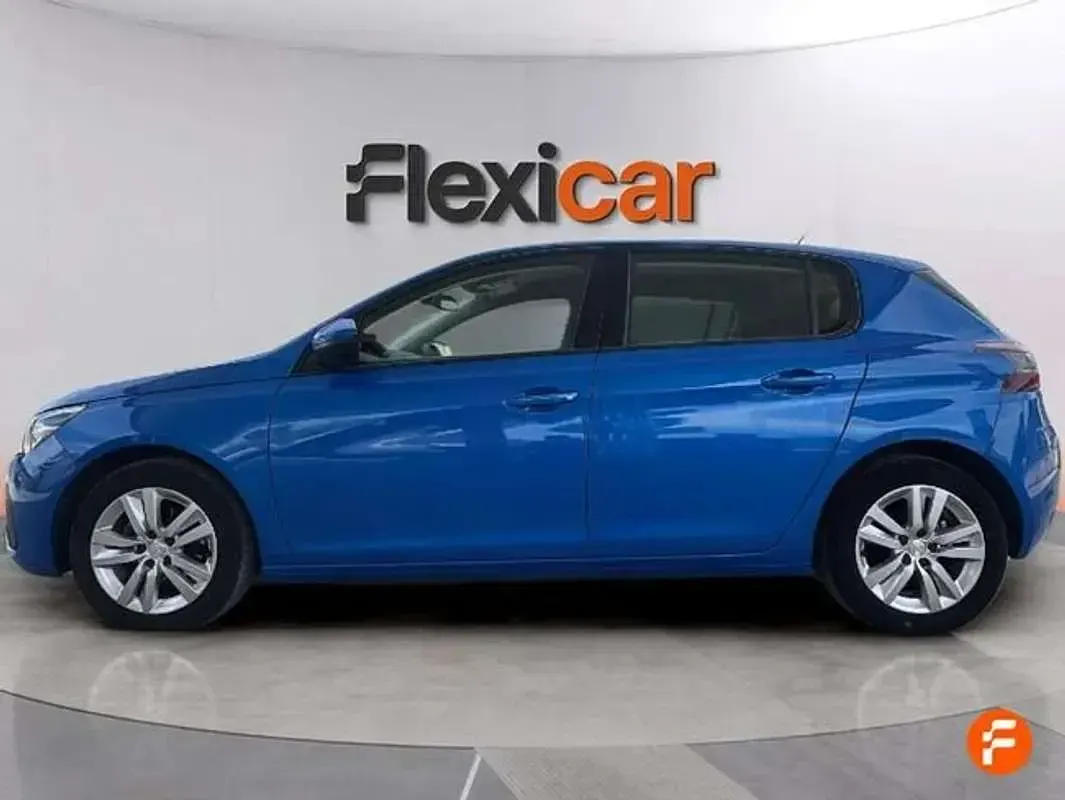 Usado Peugeot 308 Active 110 CV (80 kW) 2021 Azul Utilitario