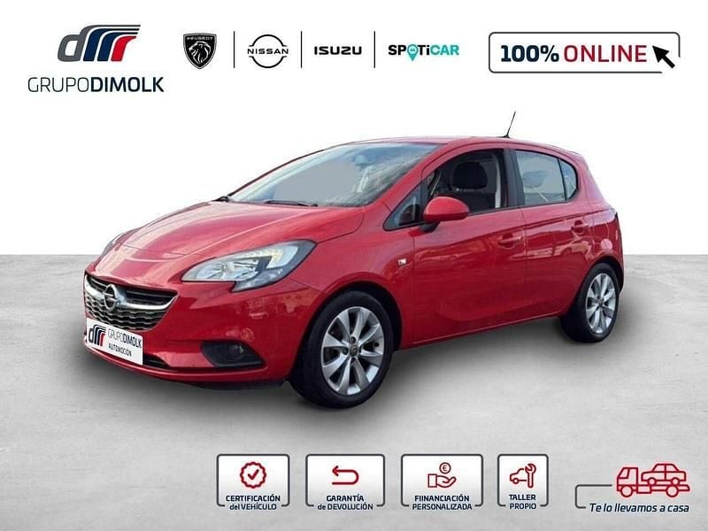 Rojo Usado 2017 Opel Corsa Selective Berlina | 7900 € (Buen precio) - Imagen 1/4