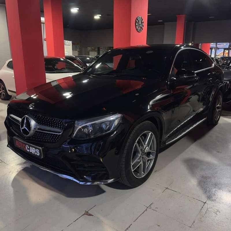 Usado Mercedes GLC220 170 CV (125 kW) 2018 Negro Coupe