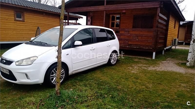 Usado Ford C-MAX Ghia 109 CV (80 kW) 2009 Blanco Monovolumen