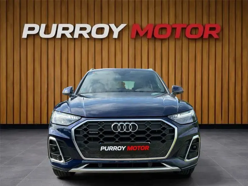 Usado Audi Q5 S-Line 204 CV (150 kW) 2021 Azul SUV