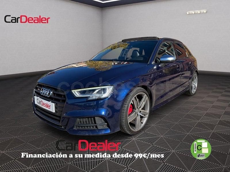 Usado Audi A3 Premium 310 CV (228 kW) 2018 Azul Berlina