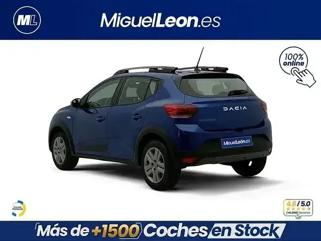 Usado Dacia Sandero Essentiel 91 CV (66 kW) 2023 Azul Berlina