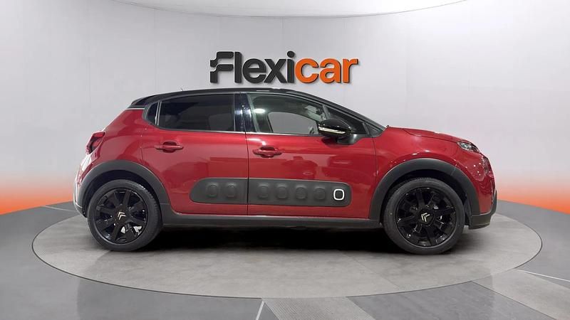 Usado Citroën C3 PureTech 82 CV (60 kW) 2018 Rojo Utilitario