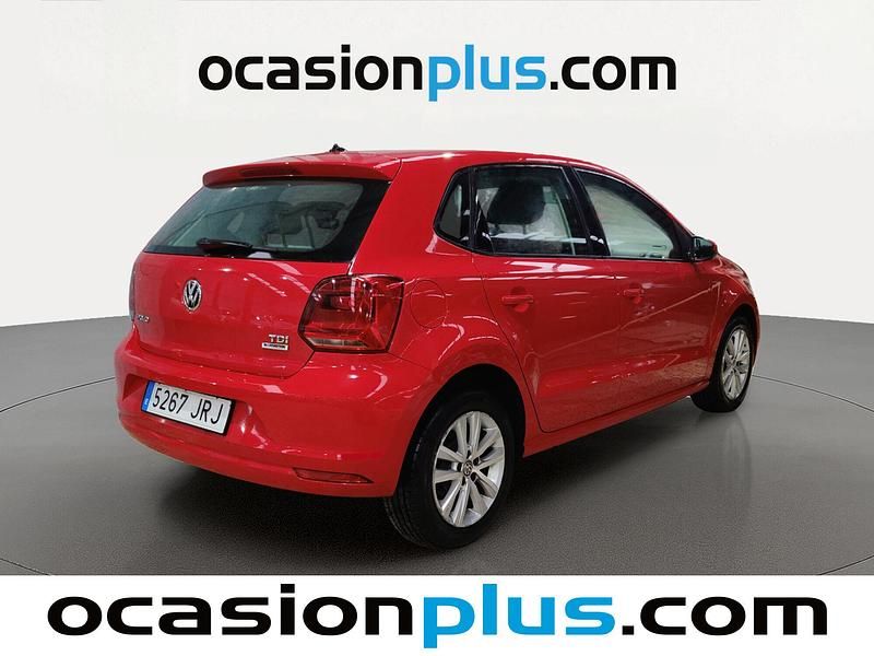 Usado VW Polo 75 CV (55 kW) 2016 Rojo