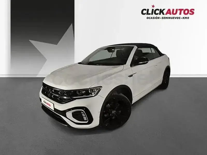 Usado VW T-Roc R-line 150 CV (110 kW) 2022 Blanco SUV