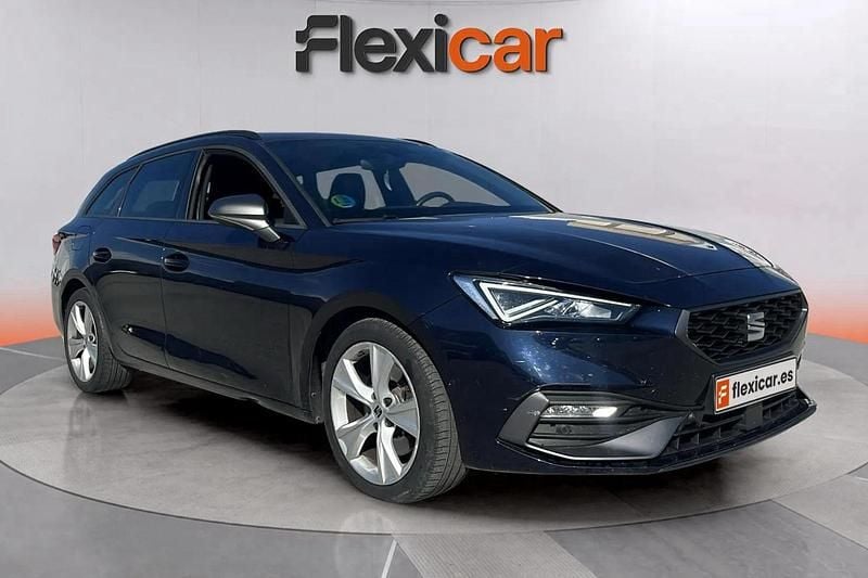 Negro Usado 2021 Seat Leon FR Berlina | 15.990 € (Super precio) - Imagen 1/4