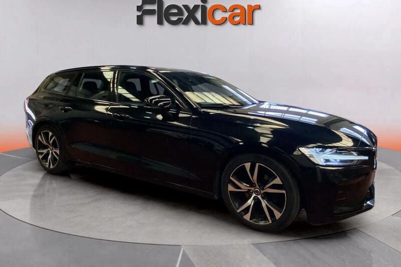 Negro Usado 2021 Volvo V60 R-Design Familiar | 23.490 € (Super precio) - Imagen 1/4
