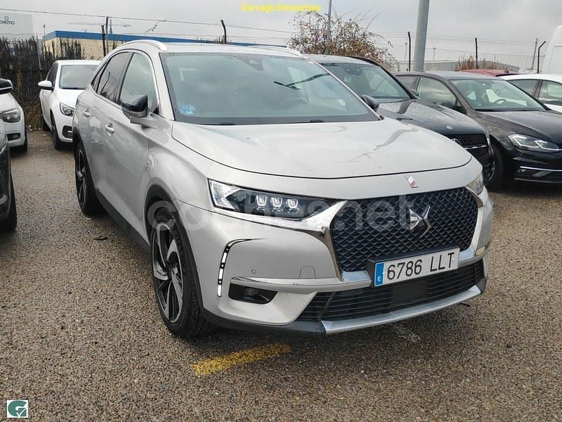Gris / plata Usado 2021 DS Automobiles DS7 Crossback Grand Chic SUV | 22.999 € (Precio justo) - Imagen 1/4