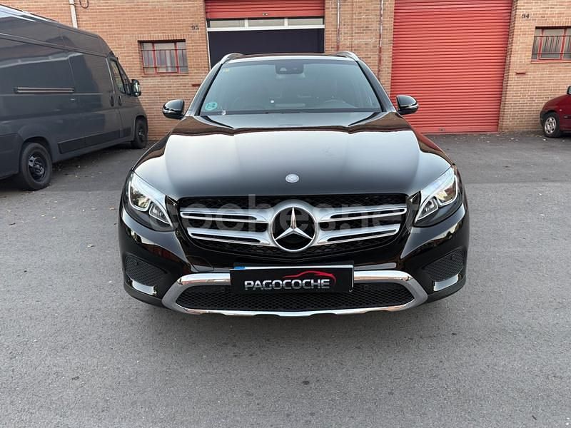 Usado Mercedes GLC220 170 CV (125 kW) 2016 Negro SUV