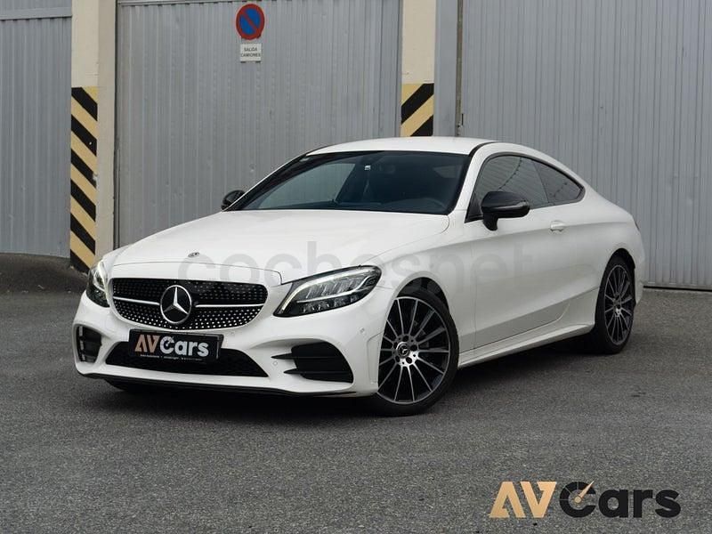 Usado Mercedes C220 194 CV (142 kW) 2021 Blanco Coupe