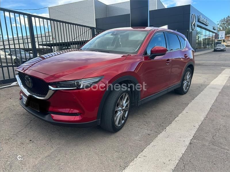 Usado Mazda CX-5 165 CV (121 kW) 2020 Granate SUV