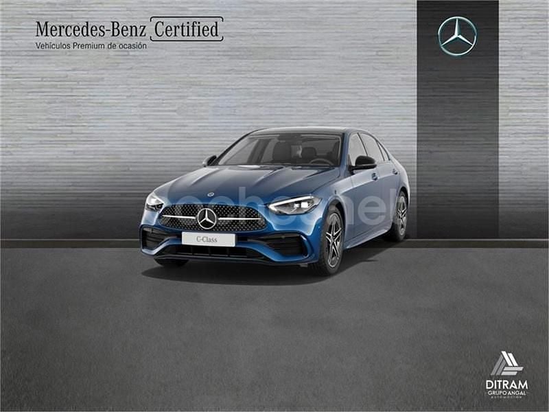 Azul Usado 2025 Mercedes C220 Berlina | 48.500 € (Precio justo) - Imagen 1/4
