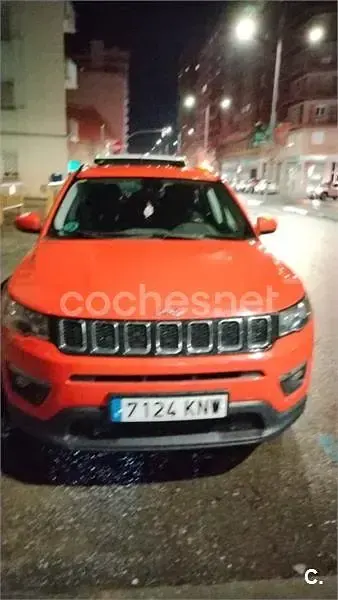 Usado Jeep Compass Longitude 140 CV (102 kW) 2018 Naranja SUV