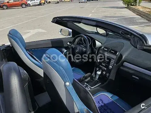 Usado Mercedes SLK200 163 CV (119 kW) 2005 Gris / plata Descapotable