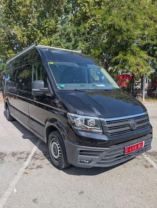 Usado VW Crafter 177 CV (130 kW) 2019 Negro Van