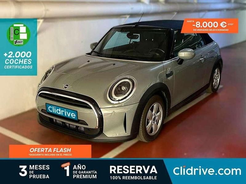 Gris Usado 2021 Mini One Cabriolet Descapotable | 18.490 € (Precio justo) - Imagen 1/3