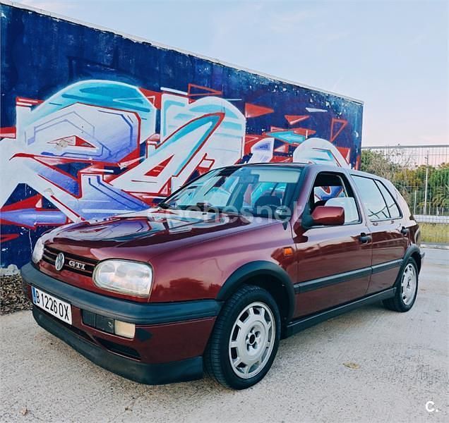 Usado VW Golf III GTI 115 CV (84 kW) 1994 Granate Berlina