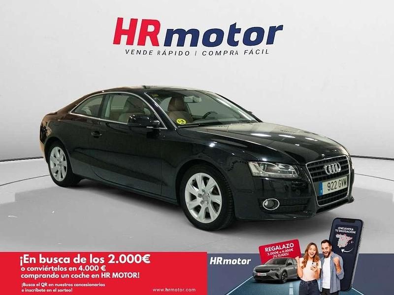 Negro Usado 2010 Audi A5 Coupe | 12.610 € (Buen precio) - Imagen 1/4