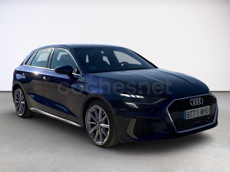 Brugt Audi A3 S-Line 150 HK (110 kW) 2023 Blå Sedan