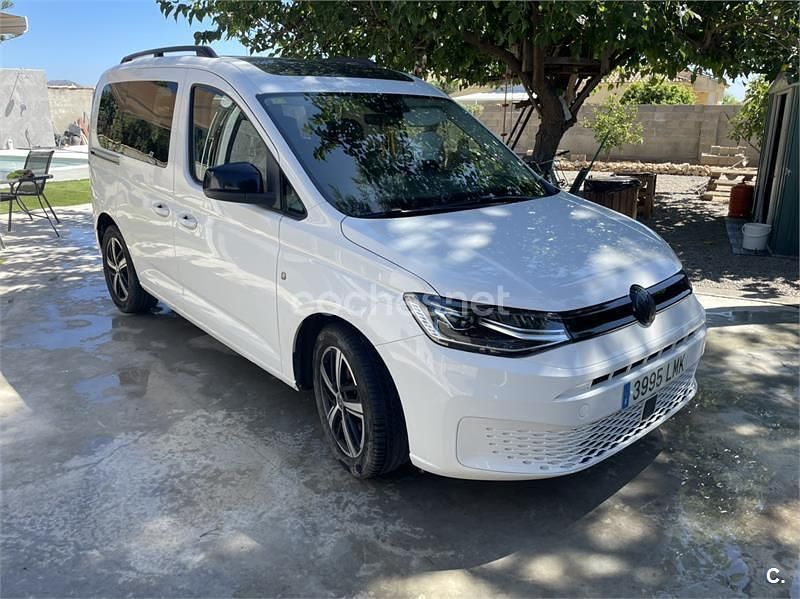 Blanco Usado 2021 VW Caddy Monovolumen | 19.000 € (Caro) - Imagen 1/4