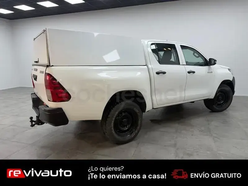 Usado Toyota HiLux 150 CV (110 kW) 2020 Blanco Pickup/Camioneta