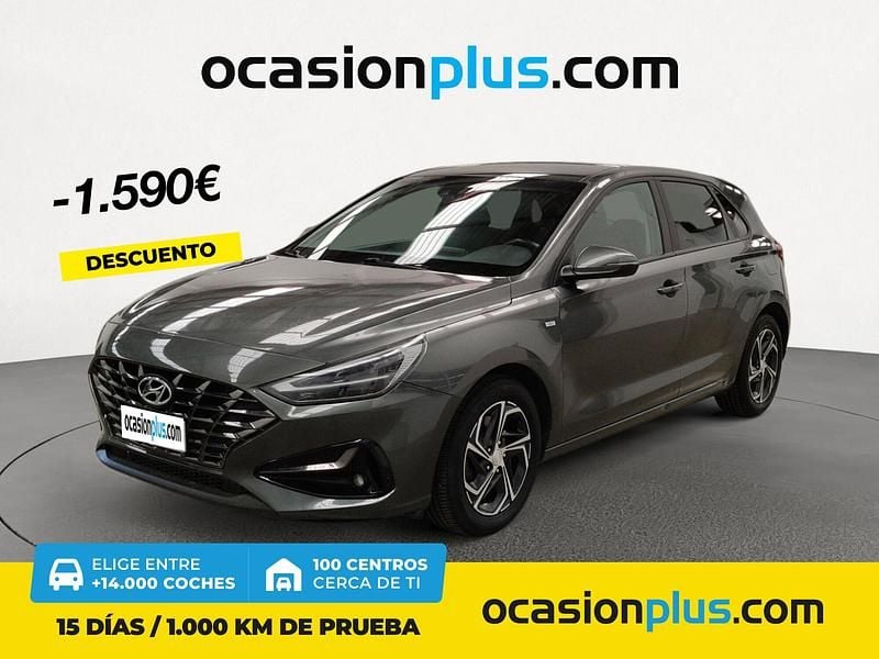 Gris Usado 2022 Hyundai i30 | 17.490 € (Precio justo) - Imagen 1/4