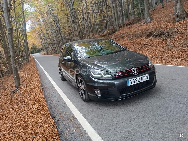 Usado VW Golf VII GTI 210 CV (154 kW) 2012 Negro Berlina