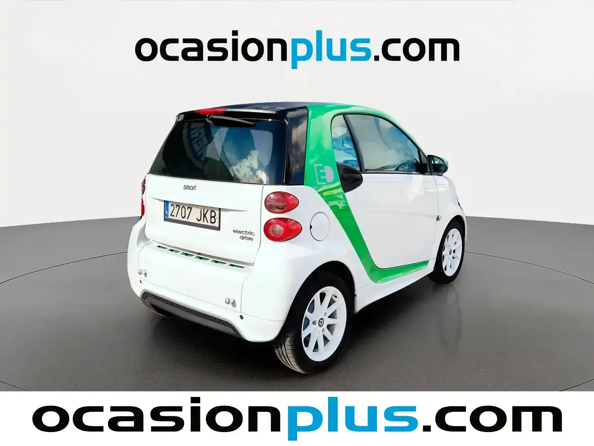 Usado Smart ForTwo Coupé 55 kW (75 CV) 2015 Blanco Coupe