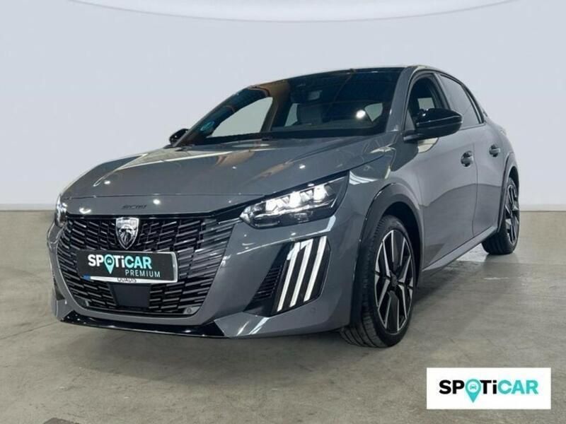 Gris Usado 2024 Peugeot 208 GT Utilitario | 23.900 € (Caro) - Imagen 1/3