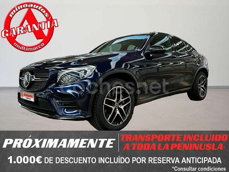 Azul Usado 2017 Mercedes GLC350 AMG line Coupe | 29.990 € (Super precio) - Imagen 1/4