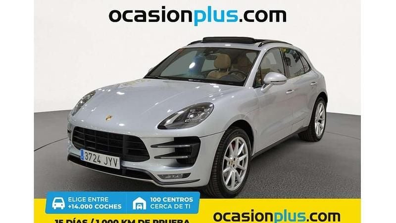 Plateado Usado 2017 Porsche Macan Turbo SUV | 56.900 € (Un poco caro) - Imagen 1/4