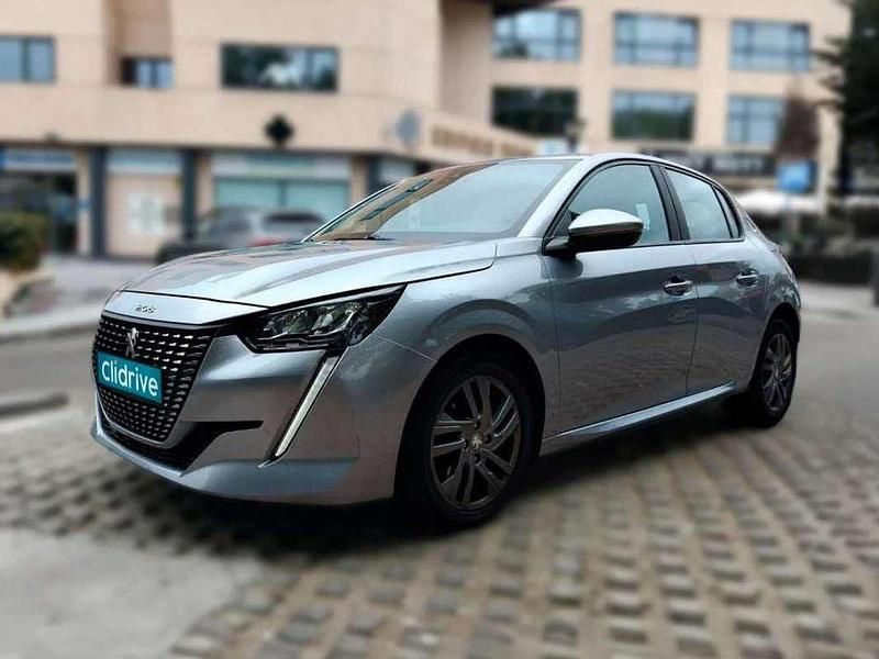 Usado Peugeot 208 Style 101 CV (74 kW) 2021 Gris Utilitario