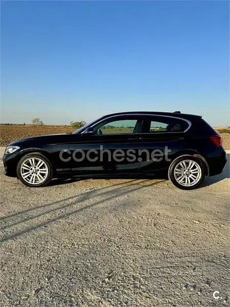Usado BMW 116 Efficient Dynamics 116 CV (85 kW) 2017 Negro Utilitario