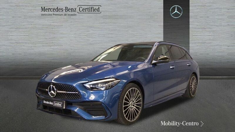 Azul Usado 2023 Mercedes C220 Familiar | 55.250 € - Imagen 1/4