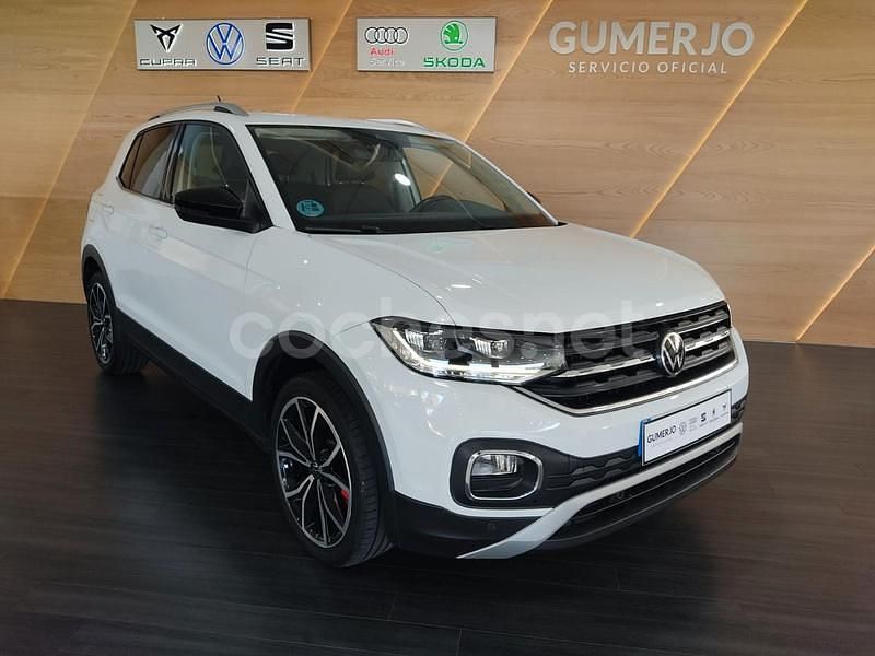 Usado VW T-Cross Sportline 110 CV (80 kW) 2021 Blanco SUV