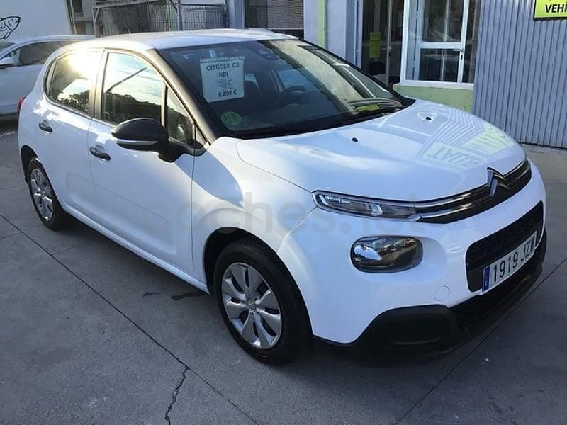 Usado Citroën C3 Live 75 CV (55 kW) 2017 Blanco Utilitario