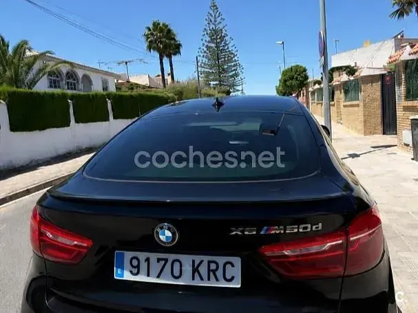 Usado BMW X6 M50 381 CV (280 kW) 2015 Negro SUV