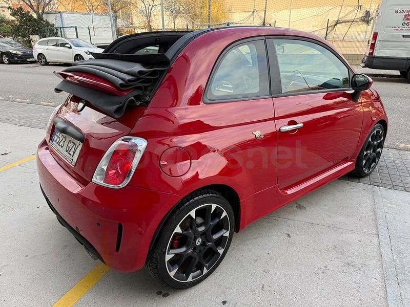 Usado Abarth 500C 140 CV (102 kW) 2010 Rojo Descapotable
