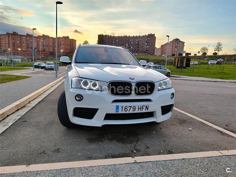 Usado BMW X3 177 CV (130 kW) 2011 Blanco SUV