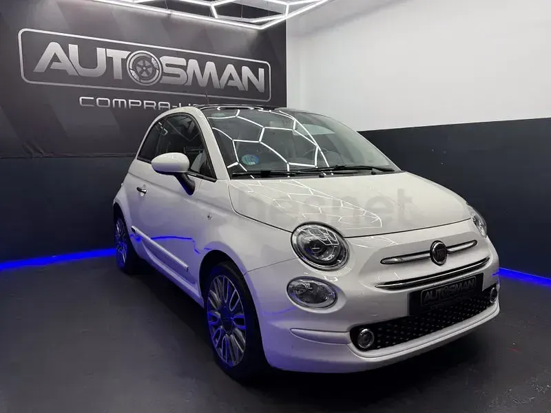 Usado Fiat 500 Lounge 69 CV (50 kW) 2018 Blanco Berlina