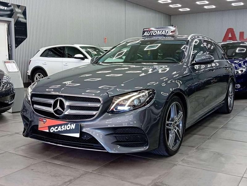 Gris Usado 2019 Mercedes E220 Familiar | 24.700 € (Precio justo) - Imagen 1/4