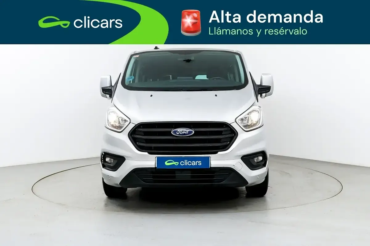 Usado Ford Transit Custom Trend 130 CV (95 kW) 2023 Gris Familiar