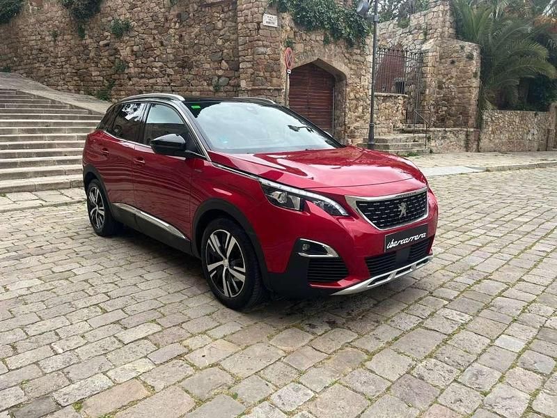 Usado Peugeot 3008 GT-line 131 CV (96 kW) 2020 Rojo SUV