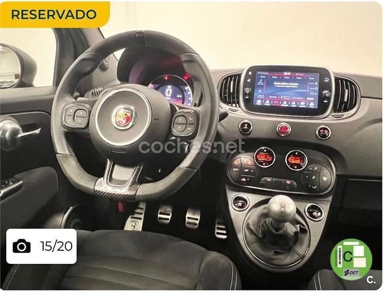 Usado Abarth 595 Competizione 180 CV (132 kW) 2022 Gris / plata Berlina