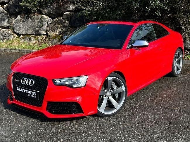 Usado Audi RS5 Exclusive 450 CV (330 kW) 2012 Rojo Coupe
