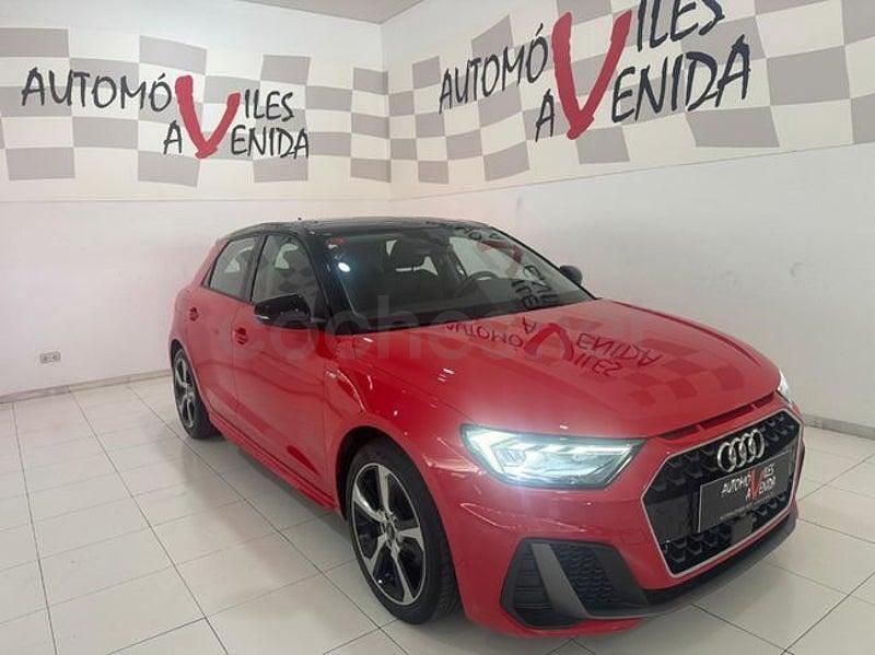 Usado Audi A1 Sportback S-Line 110 CV (80 kW) 2021 Rojo Utilitario