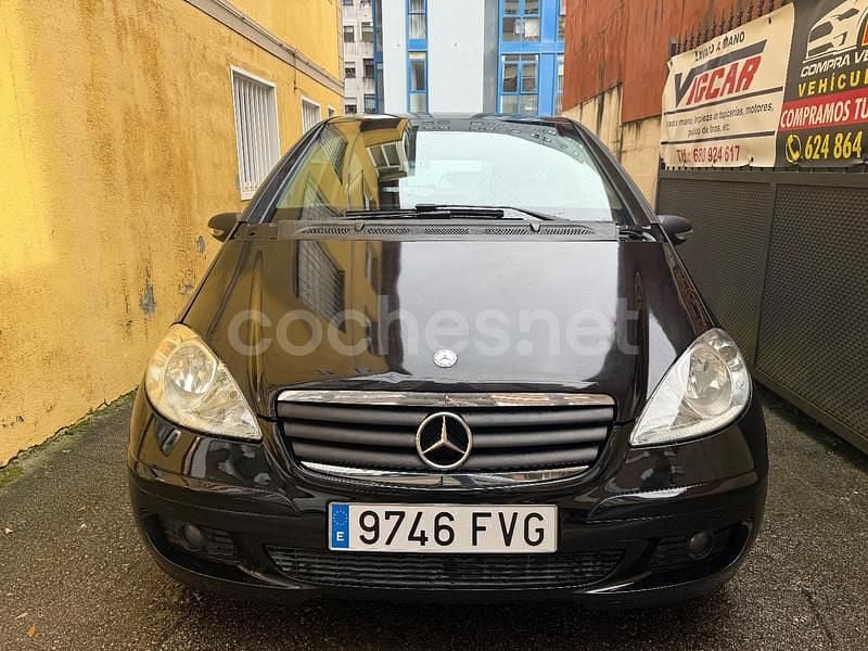 Usado Mercedes A150 Avantgarde 95 CV (69 kW) 2007 Negro Berlina