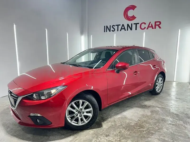 Usado Mazda 3 105 CV (77 kW) 2017 Granate Berlina