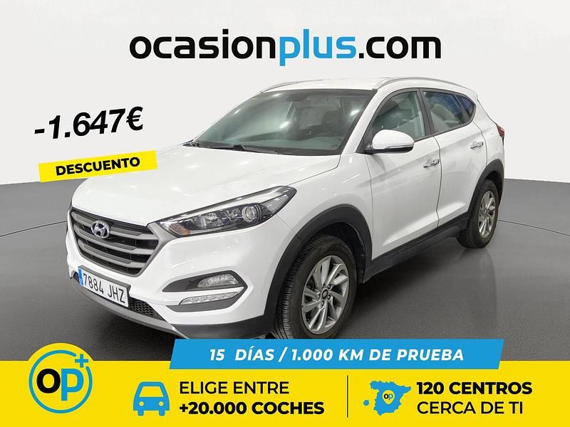 Blanco Usado 2015 Hyundai Tucson SUV | 14.343 € (Un poco caro) - Imagen 1/4